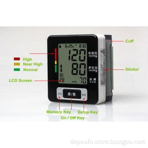 Household Oscillography Sphygmomanometer medical monitor di